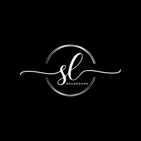 Sl Logo Design Ideas, Architect Photoshoot, Sl Logo, Engagement Planning, Logo Horse, Handwriting Logo, Boutique Logo Design, Floral Logo Design, Beautiful Logos Design