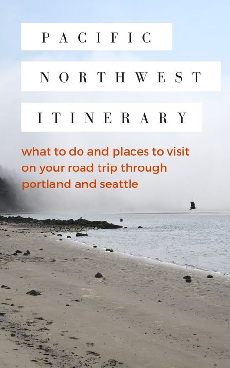 What to do on your Pacific Northwest road trip from Eugene to Portland to Seattle. I've included over 52 things to do and places to see, as well as a full interactive map #portland #seattle #oregon #travel #travelitinerary #traveltips Pacific Northwest Road Trip, Northwest Road Trip, Pnw Travel, Vacay Ideas, Oregon Road Trip, Gorgeous Places, Travel Secrets, West Coast Road Trip, Road Trip Games