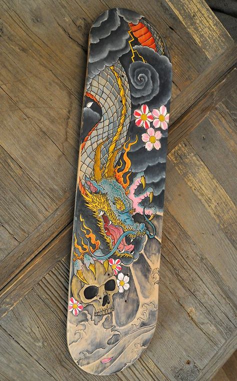 Painted Skateboard, Longboard Design, Skateboard Aesthetic, Skateboard Deck Art, Skateboard Art Design, Custom Skateboards, Posca Art, Surfboard Art, Longboard Skateboard