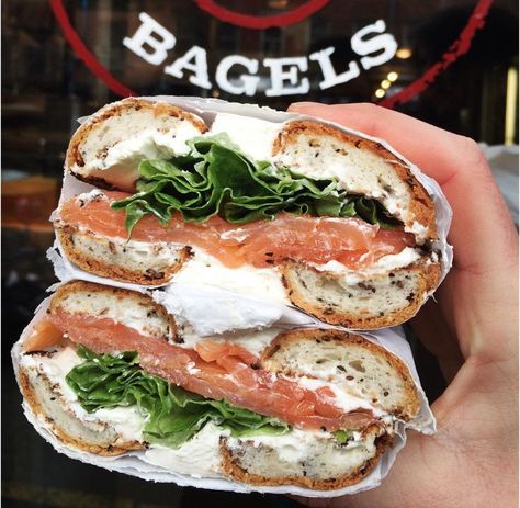 Tompkins Square Bagels, NYC Bagels Nyc, Bagel Sandwich, Chapati, Challah, Food Goals, Puddings, Bagels, Cafe Food, Pretty Food