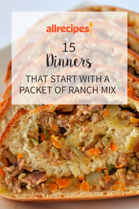 Ranch Mix Recipe Dinners, What To Do With Ranch Seasoning, Powdered Ranch Recipes, Dry Ranch Recipes, Dinner Ideas With Ranch Seasoning, Recipes Using Dry Ranch Dressing, Ranch Dressing Mix Recipe Meals, Hidden Valley Ranch Packet Recipes, Recipes That Use Ranch Seasoning