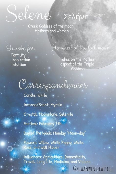 Selene Greek Mythology, Greek Paganism, Greek Goddess Selene, Moon Priestess, Selene Goddess, Luna Goddess, Goddess Selene, Greek Titans, Lunar Witch