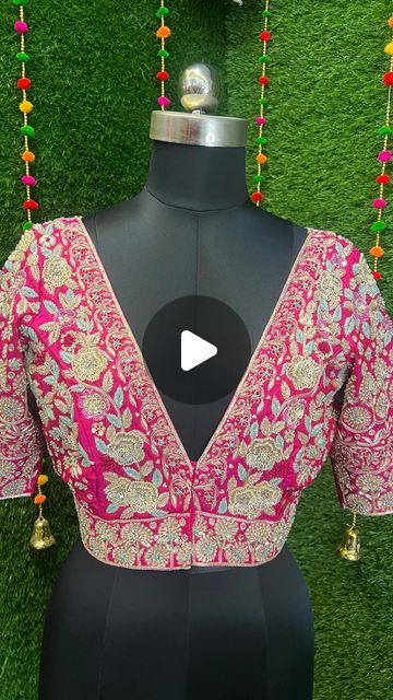 Rang by Anu on Instagram: "#Bridal maggam work blouse in Rang Collection ❤️  For orders: DM or whatsapp 9177260823.  No cash on delivery No returns No exchange  Can be shipped any where in india and worldwide  You can zelle or Google pay us  -Rangemporium🌈 Designer:@anu.akula1219  Any colour and size can be customised  Ping me for price details.. fabric and all we arrange according the availability.  #Bridal blouses #Heavymaggamwork blouses #Pink colour blouse # Suma #hyderabaddesigner #KidsLehengas #banarasilehengas #lehengalove #lehenga #fashion #kidscollection #instagood #instadaily #ootd #Indianfashion #indianwear #trending #Maggamwork #embriodery #instastyle #lux #weddingseason #indianfashion #madeinindia #indianwear #udayabhanugaru #silk thread bangles #lavender Pattu blouse" Pink Blouse Designs, Maggam Work Blouses, Thread Bangles, Work Blouse, Pink Blouse, Indian Wear, Ring Collections, Wedding Season, Blouse Designs