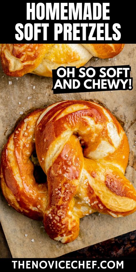 Pillowy-soft and oh-so-chewy, this homemade soft pretzel recipe is a crave-worthy snack you won't be able to resist! Easy to make with basic pantry staples, these buttery homemade pretzels are definitely worth the effort. Homemade Cheese Dip, Dip Pretzels, Homemade Pretzels Recipe, Soft Pretzels Recipe, Pretzel Dough, Soft Pretzel Recipe, Pretzel Cheese, Pretzel Recipe, Homemade Buns