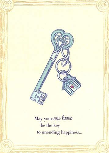 PRICES MAY VARY. Front Message: May your new home be the key to unending happiness... Inside Verse: And may if always be filled with family and friends, laughter and love. Wishing You All the Best in Your New Home Card Size: 5x7 inches Includes: 1 card / 1 white envelope Special Features: Deboss, Gold Foil, Tri-Fold The interior of this Designer Greetings new home card design reads: And may if always be filled with family and friends, laughter and love. Wishing You All the Best in Your New Home. Housewarming Quotes, Housewarming Wishes, New Home Congratulations, New Home Quotes, Congratulations Quotes, Watercolor Videos, Irish Fairy, New Home Wishes, Adoption Quotes