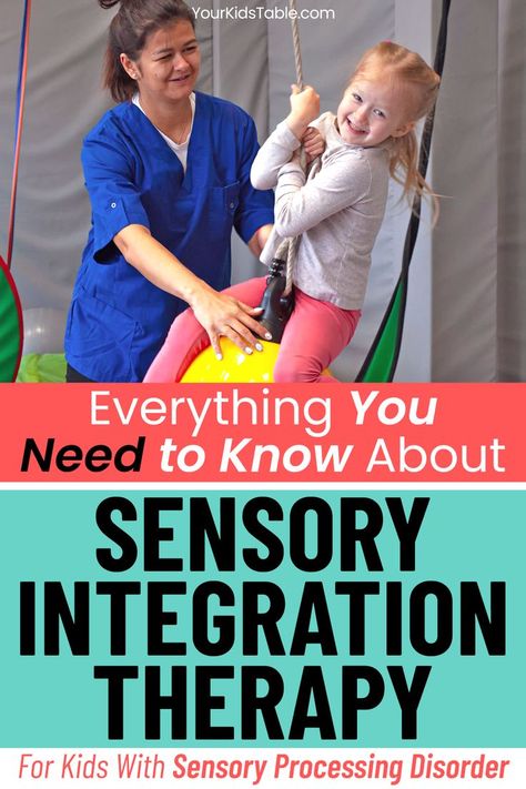 What is sensory integration therapy? Does your child need it? Learn how to get help for sensory issues and what two powerful sensory processing disorder treatment options you have for your child. Early Intervention Occupational Therapy, Sensory Integration Activities, Therapy For Kids, Sensory Seeking, Sensory Integration Disorder, Sensory Integration Therapy, Sensory Therapy, Occupational Therapy Activities, Pediatric Occupational Therapy