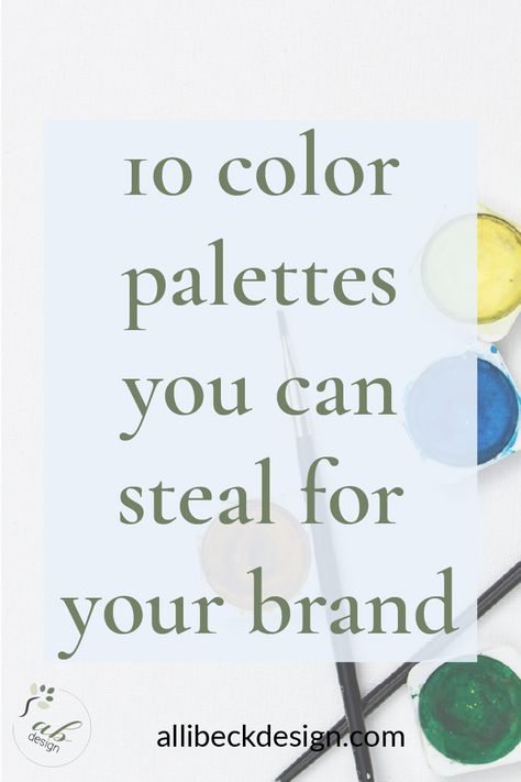 10 color palettes you can steal for your brand Color Combinations For Business, Color Pallete Brand Identity, Color Scheme For Logo Design, Best Brand Color Combinations, Marketing Colors Branding, Choosing Colors For Your Brand, Best 2 Color Combination, Aesthetic Instagram Color Palette, Best Color Palette For Website