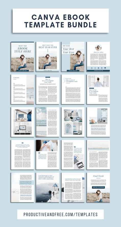 E Book Design, Building Template, Canva Ebook Template, Ebook Template Design, Lead Magnet Template, Pinterest Template, Template Book, Canva Ebook, Workbook Design