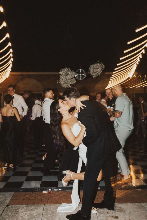 Couples Dancing At Wedding, Couple Dancing Wedding, People Dancing At Wedding, Reception Dancing Photos, Checkered Dance Floor Outdoor Wedding, Wedding Reception First Dance, Reception Party Photography, Dance Floor Photography, Wedding Dance Floor Pictures