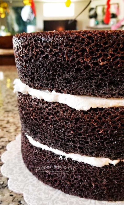 Chocolate Cake Recipe For Stacking, Sturdy Chocolate Cake For Stacking, Chocolat Cake Birthday, Moist Rich Chocolate Cake Recipe, Moist Chocolate Birthday Cake, 3 Layer 6 Inch Chocolate Cake Recipe, Worlds Best Chocolate Cake, Chocolate Birthday Cake Recipe Homemade, Chocolate Cake For Stacking