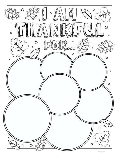 Thanksgiving Mental Health Activity, Thankful Sheets For Kids, Thankful For Activities For Kids, Thanksgiving Celebrations For School, Gratitude Coloring Pages For Kids, Thanksgiving Ideas For Teachers, Free Thankful Printables, Thankful Coloring Pages For Kids, Gratitude Coloring Page