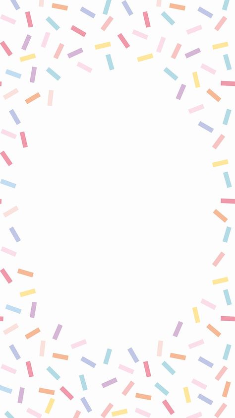 Download free vector of Colorful confetti sprinkle frame vector on white background by Extra about sprinkles, confetti sprinkle, birthday sprinkle vectors, mobile wallpaper birthday, and sprinkle background colorful 3085363 Sweets Background Design, Sprinkles Background Wallpapers, Sprinkles Wallpaper Backgrounds, Party Wallpaper Aesthetic, Sprinkles Iphone Wallpaper, Party Background Aesthetic, Birthday Confetti Background, Taylor Swift Aesthetic Background, Confetti Background Wallpapers