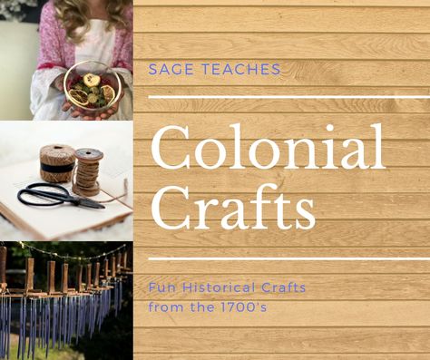 Colonial Crafts - This Family Blog Colonial Christmas Activities, Colonial America Bulletin Boards, Colonial Art Projects For Kids, Colonial Christmas Crafts, Colonial Christmas Crafts For Kids, Colonial Days Activities For Kids, Colonial Times Activities, Colonial America Activities, Colonial America Projects