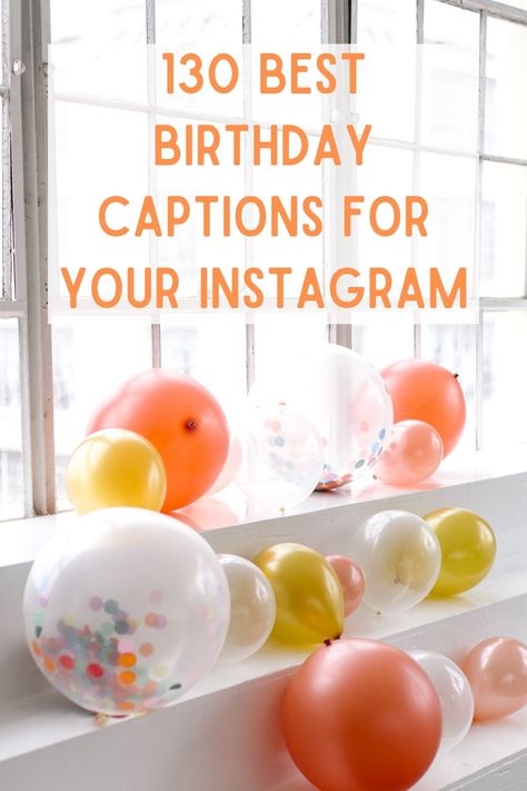 Looking for the perfect words to accompany your birthday photo? Check out our list of top Instagram captions for birthdays. Birthday Photo Captions Instagram, Ideas For Birthday Post On Instagram, Prebirthday Captions, Unique Birthday Captions For Yourself, One Word Birthday Captions, Clever Birthday Captions, Birthday Surprise Captions For Instagram, Own Birthday Captions For Instagram, Christian Birthday Captions For Instagram