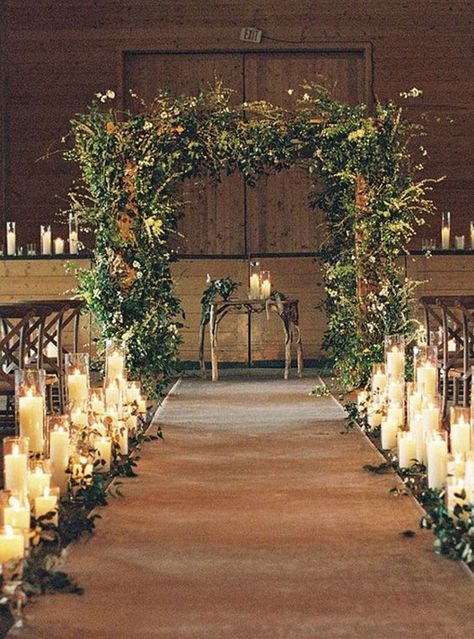 Beach wedding arch