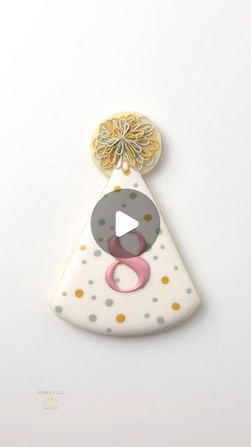 31K views · 2.1K likes | Honey & Lou Baking | Eileen on Instagram: "My baby is 8!  How did this happen?! 😭  If anyone knows the secret to slowing down time, please advise ASAP!  Thank you :)  Royal icing tutorial, tips and tricks, birthday boy girl, party hat, kid celebration cookie, feliz cumpleaños, children’s 8th birthdays #RoyalIcing #DecoratedCookies #CookieArt #birthdayhat #partyhat #birthdaycookie #partycookies #decoratingtips #RoyalIcingTips #royalicingtricks #buzzfeedtasty  #CreativeBaking #CookieDesign #HandDecorated #EdibleArt #CookieInspo #InstaCookies #CookieVideo #howtodecoratecookies #satisfyingvideos #cookielover #cookiegram #cookiesofinstagram #thebakefeed #cookieartist #sugarcookiedecorating #sugarcookies #sugarcookiesofinstagram"