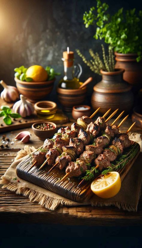 Lamb Skewers Recipe - World Cuisines Network Lamb Skewers Recipes, Late Summer Recipes, Baked Corned Beef, Lamb Kabobs, Asian Food Photography, Traditional Chinese Food, Fall Party Food, Steak Bbq, Lamb Kebabs