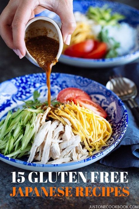 Japanese Salad, Gluten Free Japanese Recipes, Gluten Free Japanese Food, Japanese Salad Recipes, Shirataki Noodles Recipes, Shirataki Noodles, Easy Japanese Recipes, Honey Sesame, Refreshing Food