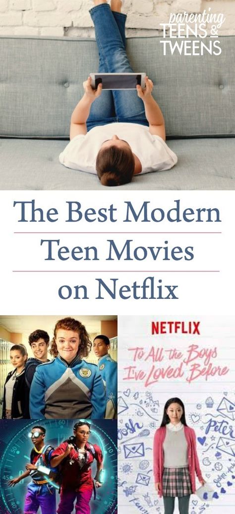 The Best Modern Teen Movies On Netflix. #Movies #TeenMovies #TweenMovies #MoviesforTweens #MoviesforTeens #Netflix #NetflixMovies #NetflixMoviesTeens #NetflixMoviesFamily #Family #Teens #Tweens #Kids #KidsMovies #FamilyMovies #MoviesforOlderKids #TeenNetflixMovies #TeenActivities #TeenEntertainment Teen Movies To Watch, Teen Romance Movies, Parenting Hacks Teenagers, Best Teen Movies, Best Shows On Netflix, Every Teenagers, Something Funny, Raising Teenagers, Most Paused Movie Scenes