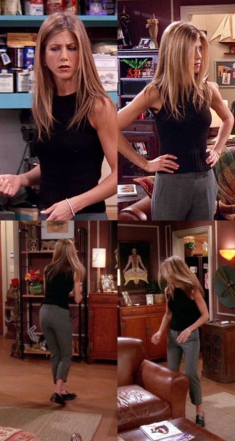 Jennifer Aniston | Rachel Green Estilo Rachel Green, Rachel Green Friends, Rachel Green Style, Robin Scherbatsky, Friends Outfits, Rachel Green Outfits, Rachel Friends, Motivasi Diet, Jennifer Aniston Style