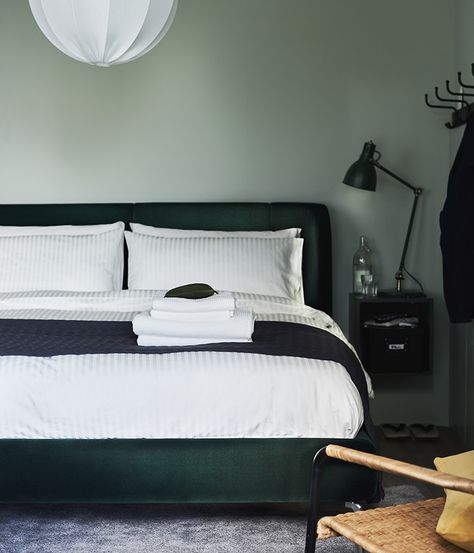 Ikea Catalogue 2021: The New Products We're Excited About | Chatelaine Tufjord Bed, Amsterdam Bedroom, Ikea Favorites, Mood Board Bedroom, 2023 Bedroom, Ikea 2021, Ikea Catalogue, Nature Inspired Bedroom, Toronto Apartment