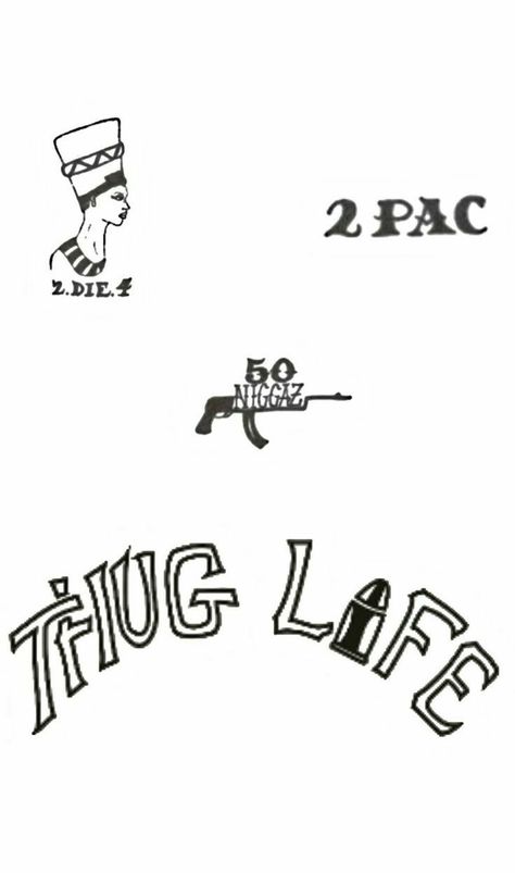 Tupac Thug Life Tupac Shakur Thug Life, 2pac Thug Life, Tupac Thug Life, Thug Life Tattoo, 2pac Tattoos, Front Tattoo, Tupac Tattoo, Thug Life Wallpaper, Tupac Photos