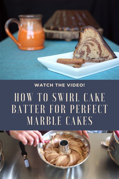 How to Make Better Marble Cakes - Around the World in 80 Cakes | www.80cakes.com Marble Cakes, Recipes For Cakes, Swirl Cake, Rainbow Birthday Party, Different Cakes, Marble Cake, Rainbow Birthday, Cake Batter, Cake Creations