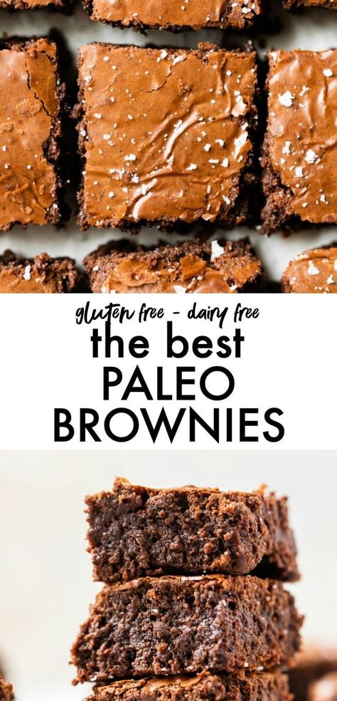 Paleo Deserts, Paleo Recipies, Paleo Brownies, Brownies From Scratch, Dairy Free Chocolate Chips, Paleo Recipes Dessert, Healthier Desserts, Paleo Baking, Healthy Brownies