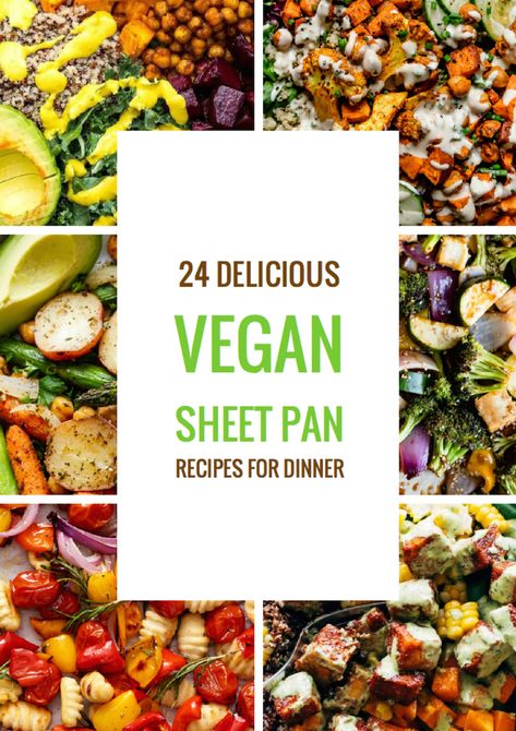 Vegetarian Sheet Pan Dinners, Vegan Sheet Pan Dinners, Vegetarian Sheet Pan, Vegan Sheet Pan, Vegetarian Fajitas, Easy Weeknight Dinners Healthy, Course Ideas, Easy Sheet Pan Dinners, Quick Vegan