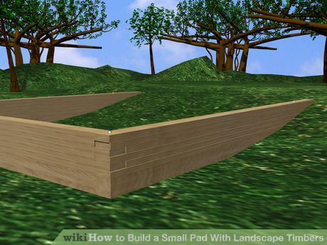 Ground Leveling Ideas, Retaining Wall To Level Yard, Shed On A Slope, Landscape Timbers, Build A Shed, Sloped Yard, Sloped Backyard, Side Yards, Backyard Playground