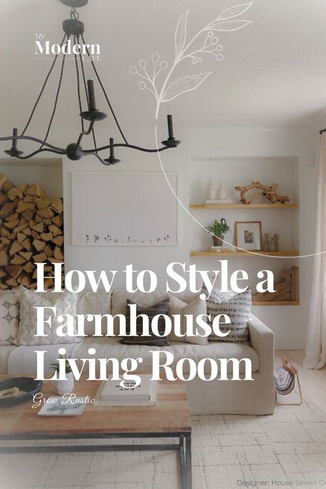 Step into the world of rustic charm and timeless elegance with these 17 farmhouse living room ideas. From cozy throws to distressed furniture, this collection will inspire you to create a space that would make Chip and Joanna Gaines proud. Get ready to add warmth, character, and a touch of modern farmhouse style to your home. Don't miss out on these stunning ideas - start transforming your living room today! New Farmhouse Decorating Ideas, Joanna Gaines Wall Decor, Joanna Gaines Living Room Ideas, Chip And Joanna Gaines Farmhouse, Chip And Joanna Gaines House, Modern Farmhouse Living Room Joanna Gaines, Living Room Inspiration Farmhouse, Joanna Gaines Living Room, Joanna Gaines Design