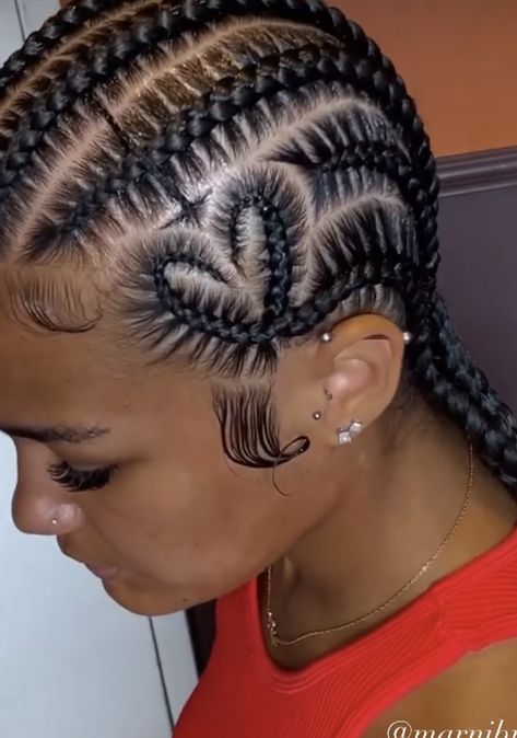 Braided Hairstyles For Black Women Cornrows, Mixed Curly Hair, Feed In Braids Hairstyles, Goddess Braids Hairstyles, Box Braids Hairstyles For Black Women, Braided Cornrow Hairstyles, Braids Hairstyles Pictures, Cute Box Braids Hairstyles, Quick Braided Hairstyles