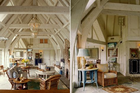 Stables Conversion, Boathouse Decor, Carpentry Details, Huka Lodge, Hilltop House, Beamed Ceilings, Cabin Vibes, Interior Design Portfolios, Big Room