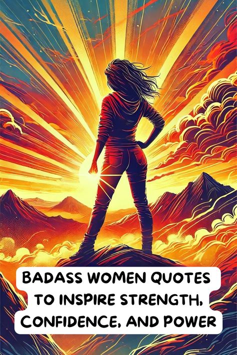 Unleash your inner strength with these badass women quotes! From modern influencers to iconic trailblazers, these empowering quotes celebrate the unstoppable spirit of women, inspiring confidence, power, and resilience. Perfect for daily motivation or sharing with strong women in your life. #BadassWomen #WomenEmpowerment #StrongWomen #Inspiration #Motivation #ConfidenceQuotes #FemalePower #EmpowerHer #GirlBoss #QuoteOfTheDay Inspirational Quotes Positive Women Empowerment, Strong Is Beautiful Quotes Fitness, Strong Woman Tattoo Quotes, Quotes For Woman Power, Strong Women Affirmations, Power Words Inspiration, Woman Affirmation Quotes, Self Portrait Quotes, Warrior Quotes Women