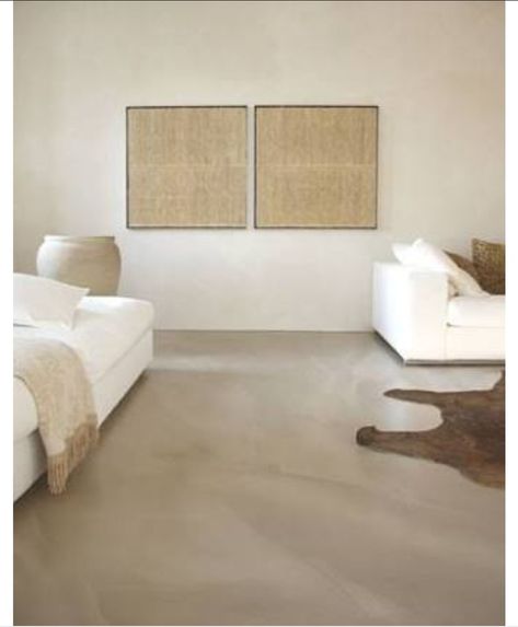 Concrete Floors Bedroom, Concrete Floors Living Room, Concrete Bedroom, Concrete Floors In House, Interior Concrete Floors, Floor Paint Colors, Grey Floor, Painted Concrete Floors, Concrete Stained Floors