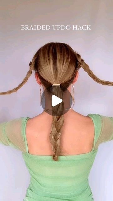 Awesome Hairstyles on Instagram: "Simple hair tutorials ❤️❤️ By @hair_is_fun_ ❤️ . *No copyright infringement was intended. If you are the author of this video and do not want your video to be posted on this page, please contact me in DM and your video will be deleted as soon as possible. Thank you 🤗 . #hairstyle #hairvideo #hairoftheday #braidsofinstagram #braidtutorial #hairglamvideos #naturalhairtutorial #cutehairstyles #hairtutorial #hairvideotutorial #tutorialhair #hairstyletutorial #hairvideoshow  #prettyhairstyles #hairstylevideo #hairvideoshow #hairstyleideas #hairtransformation #tutorialvideo #hairstyleideas" Quick And Easy Hairstyles Straight Hair, Easy Hair Styles Up Do, Barmaid Hairstyles, Easy Extra Long Hairstyles, Picked Up Hairstyles Simple, Long Hair Dance Hairstyles, Quick And Easy Wedding Hairstyles, Bridal Hairstyles Easy, How To Use Hair Tools