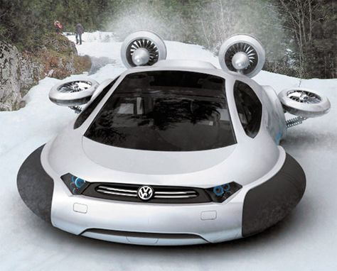 Hydrogen-Electric Hybrid Volkswagen Aqua Hovercraft...The epitome of VW coolness Hover Craft, Cars Customized, Lamborghini Luxury, Sports Cars Ferrari, Customized Cars, Cars Ferrari, Cars Collection, Flying Car, Awesome Cars