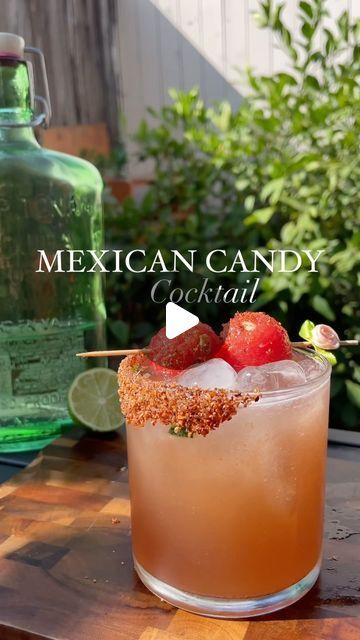 Bryan Rojas-García on Instagram: "If you remember last year I showed y'all how to make a Mexican candy shot, now I'm showing you how to turn it into a whole drink for extra fun 🤩   *you should probably muddle the chile in the shaker before shaking but I forgot haha*  MEXICAN CANDY COCKTAIL 1oz Lime Juice 1oz Watermelon Syrup .5oz Tamarindo Syrup 2oz Tequila Chile serrano to taste, muddled  ------- #mexicancandy #mexicanrecipes #mexican #recetasmexicanas #mexicandrinks #mixology #explore #watermelontamarindo #bartender" Mexican Candy Mixed Drink, Mexican Candy Cocktail, Vampiros Drink Mexican, Jose Cuervo Drinks Recipes, Mexican Candy Drink, Jose Cuervo Drinks, Mexican Candy Shots, Drinks With Tequila, Mexican Drink Recipes