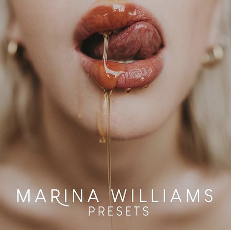 Marina Williams, Honey Photography, Lips Photo, Bouidor Photography, Hot Lips, Lip Art, Beautiful Lips, Creative Portraits, Photography Inspo