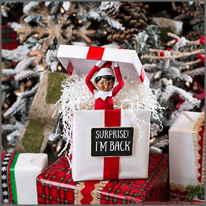 5 Super Simple Return Ideas for Elves - The Elf on the Shelf Elf On The Shelf Exit Ideas, Elf Magic, Awesome Elf On The Shelf Ideas, Elf Activities, Xmas Elf, Elf Antics, Elf Fun, Elf Ideas, 12 December