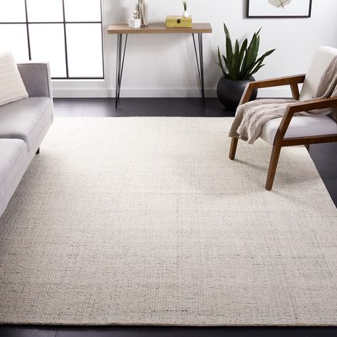 Eclectic Area Rug, Abstract Rugs, Neutral Area Rugs, Modern Wool Rugs, White Couches, Subtle Pattern, Gray Tones, Square Area Rugs, Neutral Rugs