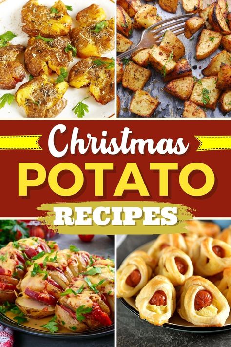 Christmas Appetizers Potato, Best Christmas Potatoes, Christmas Brunch Potatoes, Christmas Potatoes Casseroles, Potato Christmas Recipes, Potato Recipes For Christmas Dinner, Christmas Potato Salad, Potato Recipes For Christmas, Christmas Potatoes Recipes