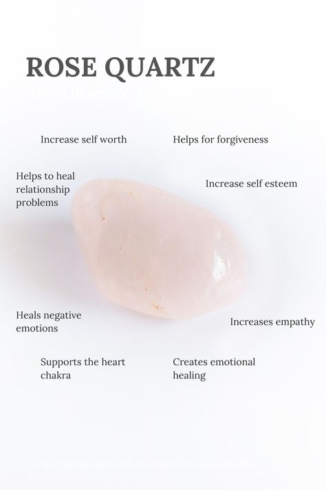 Amazing properties of rose quartz crystal. What Is Rose Quartz Good For, Rose Quartz Crystal Benefits, Rose Quartz Uses, Rose Courts Crystal, Rose Quartz Healing Properties, What Does Rose Quartz Do, How To Cleanse Rose Quartz, How To Use Rose Quartz Crystals, Rose Quartz Crystal Meaning