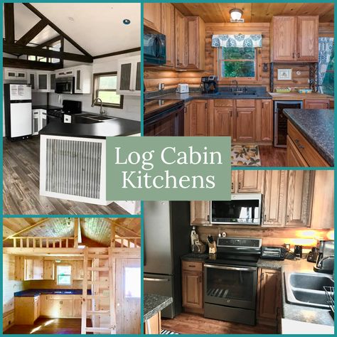 Log Cabin Kitchens Interior Cabin Design, Modern Log Cabin Kitchen, Log Cabin Kitchens Cabinets, Log Cabin Kits Prices, Small Log Cabin Kitchens, Log Home Kitchen Ideas, Rustic Log Cabin Kitchens, Cabin Kitchens Rustic, Cabin Kitchen Cabinets