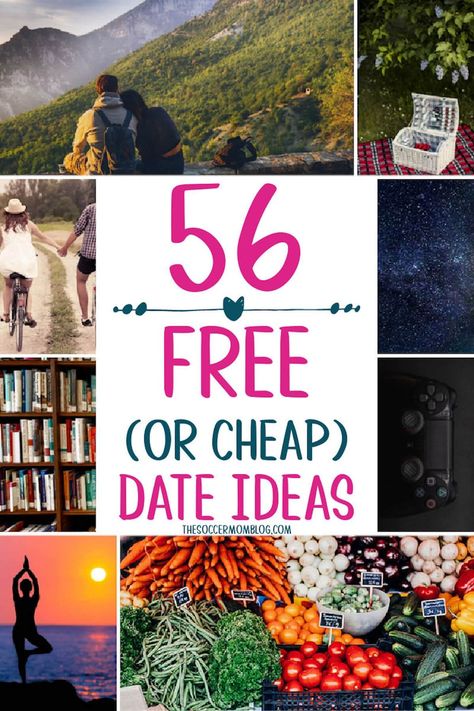 Things To Do With Your Boyfriend Free, Free And Cheap Date Ideas, Things To Do On A Date Ideas, Cheap Couple Activities, Free Couple Date Ideas, Date Ideas Free Things To Do, Fun Free Date Ideas Couple, Things To Do On Double Dates, Free Cheap Date Ideas