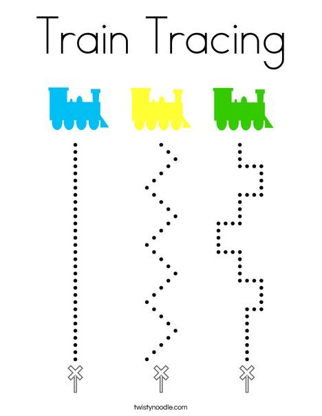 Train Tracing Coloring Page - Twisty Noodle Train Activities For Kindergarten, Train Kindergarten, Preschool Train Craft, Train Worksheets Preschool, Train Activities For Toddlers, Rectangle Train Craft, Train Kindergarten Activities, Train Activities For Preschool, Train Craft