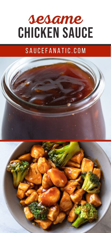 Spicy Sesame Sauce, Sesame Ginger Sauce Recipe, Sesame Chicken Sauce Easy, Easy Asian Stir Fry Sauce, Asian Sesame Sauce, Homemade Sesame Sauce, Chinese Food Sauces, Soy Sauce Substitute Homemade, Chinese Sauce For Chicken