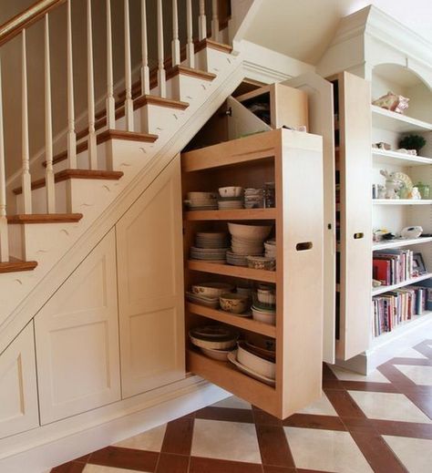 awesome 10 Incredible Under the Stairs Utilization Ideas to Inspire You http://matchness.com/2018/02/11/10-incredible-stairs-utilization-ideas-inspire/ Cabinet Under Stairs, Under Stairs Storage Solutions, Space Under Stairs, تحت الدرج, Stairs Makeover, Staircase Storage, Under The Stairs, Basement Stairs, Stair Decor