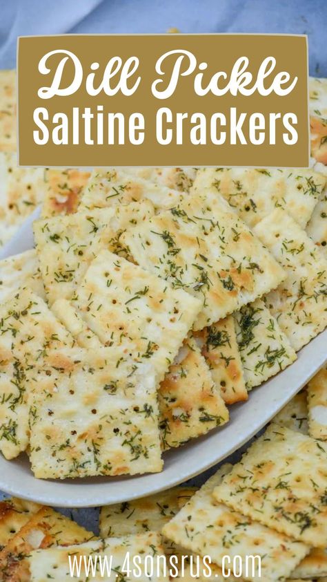 Homemade Crackers Recipe, Savory Snack Recipes, Seasoned Crackers, Welcome To My Kitchen, Summer Boat, Classic Sandwich, Homemade Crackers, Lake Food Ideas Summer, Food Ideas Summer