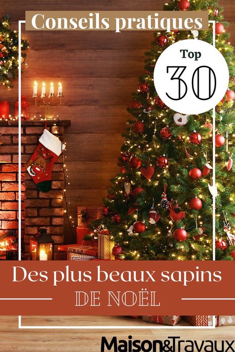 Pour une décoration de Noël sensationnelle, inspirez-vous des plus beaux sapins ! DIY, blanc, traditionnel, petit ou maxi, découvrez nos 30 coups de cœur. Christmas Tree, Holiday Decor, Christmas, Home Decor, Home Décor